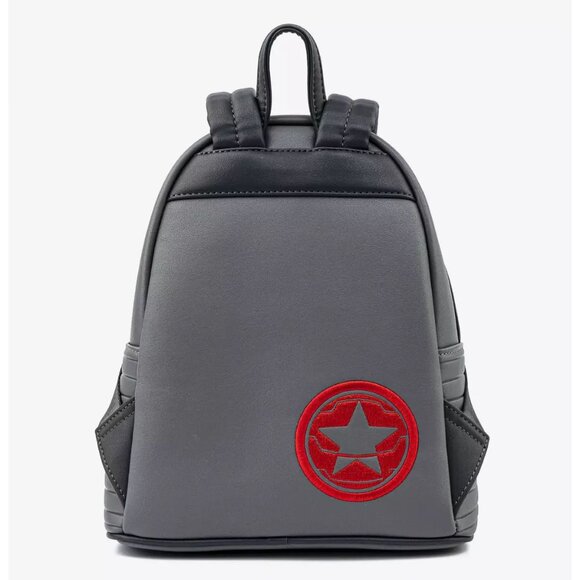 Loungefly Marvel Winter Soldier Mini Backpack and Wallet Set NWT main image 5